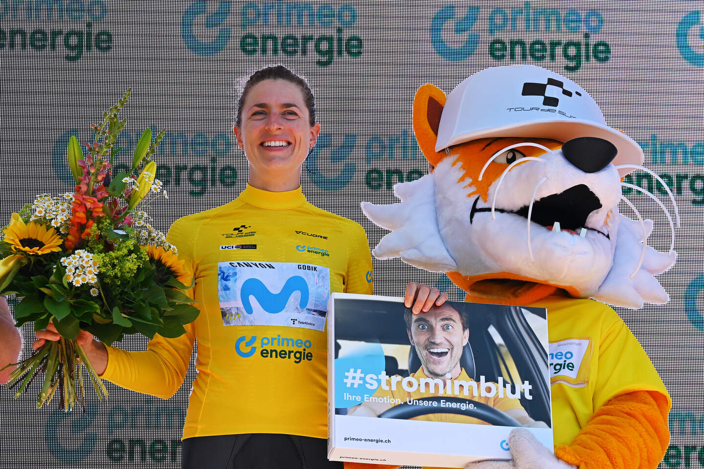 Marlen Reusser é a nova camisola amarela do Tour de Suisse Women (Foto: Getty Images)