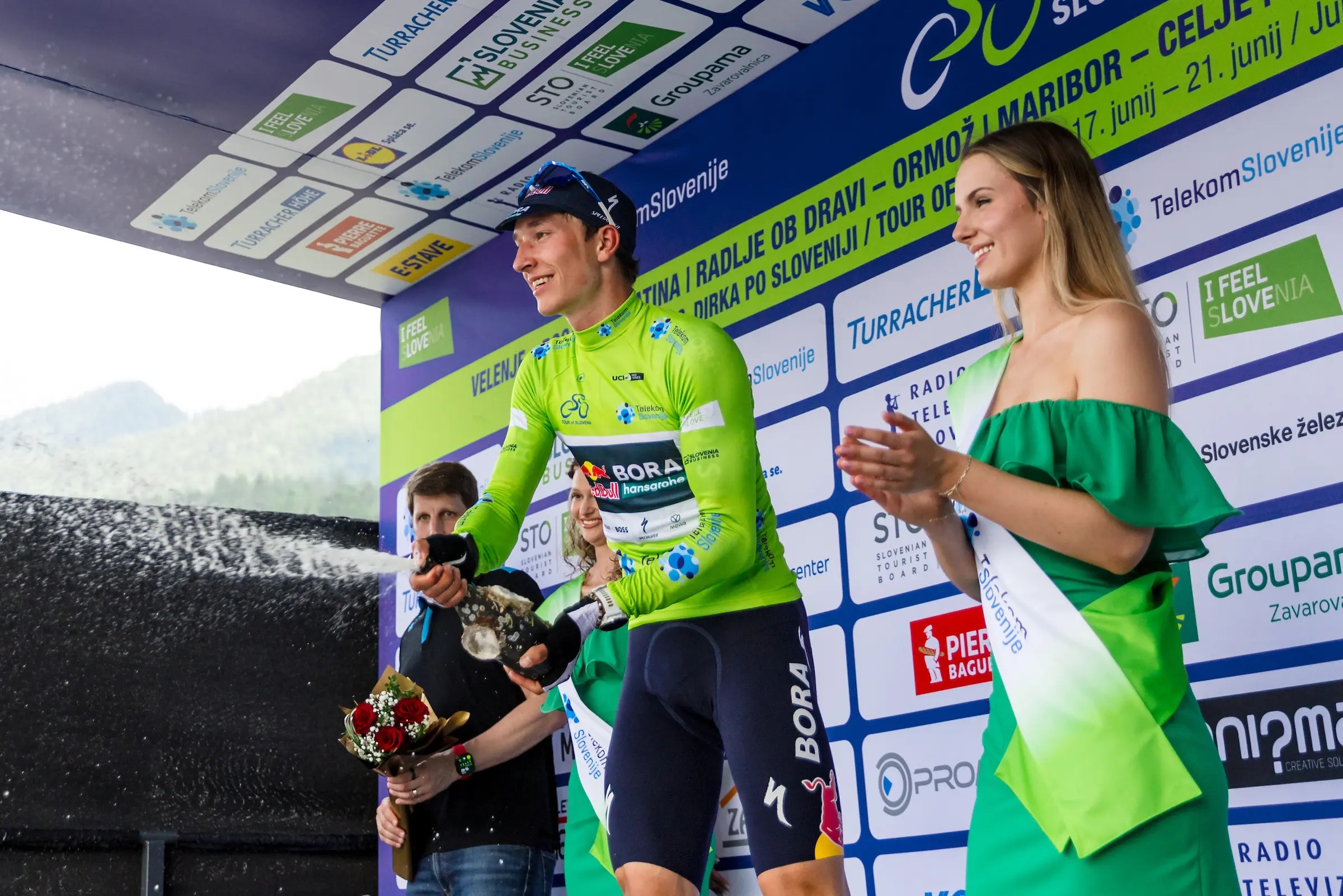 Florian Lipowitz é o novo camisola verde do Tour of Slovenia
