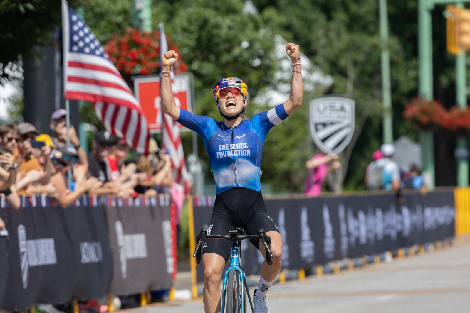 Kate Courtney venceu os Campeonatos Nacionais de fundo dos Estados Unidos no seu primeiro ano a correr estrada (Foto: USA Cycling)