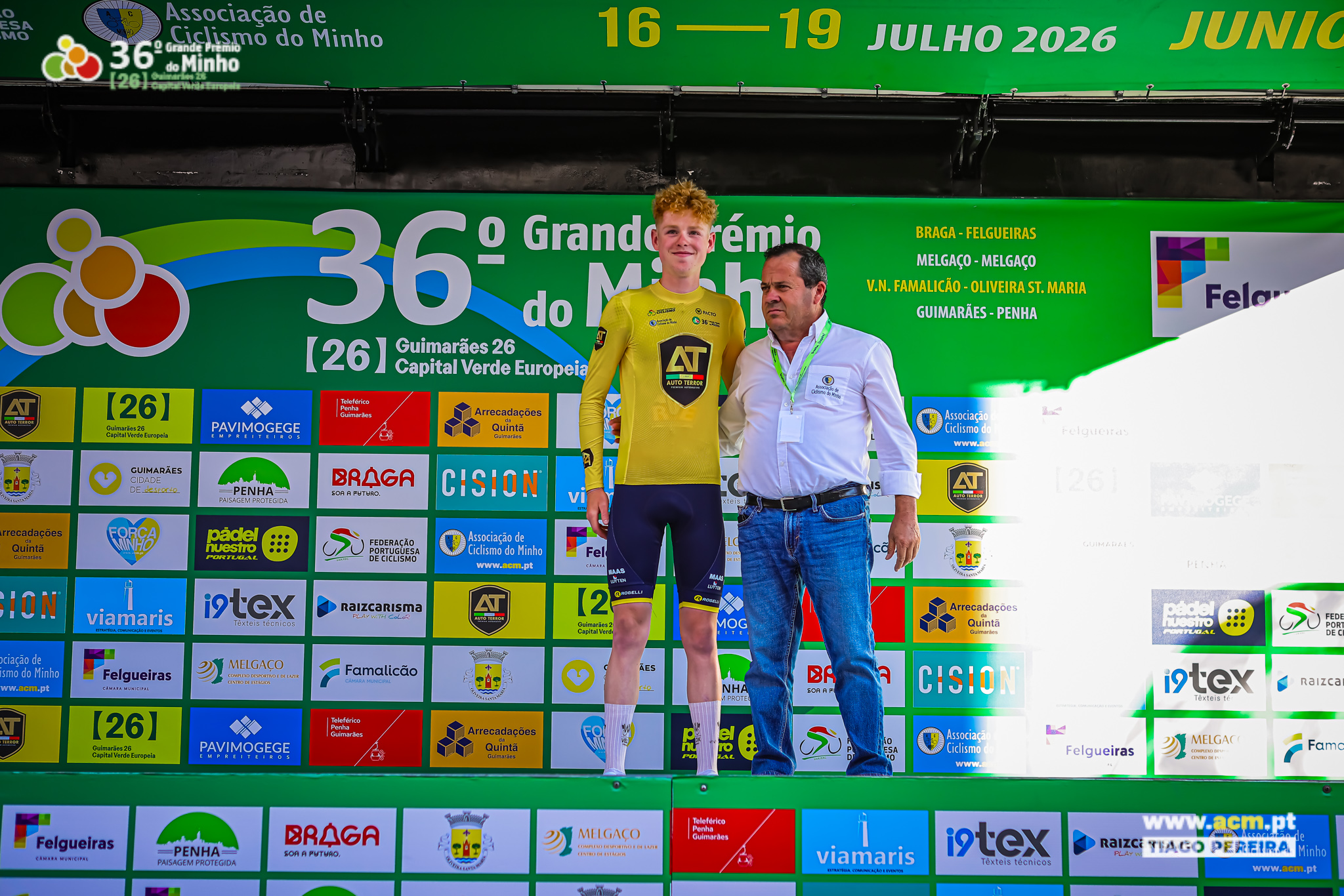 Sjoerd Spanjaard é o primeiro camisola amarela do Grande Prémio do Minho