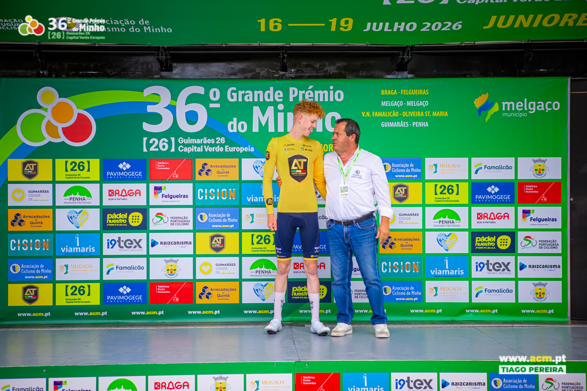 Sjoerd Spanjaard manteve a camisola amarela do Grande Prémio do Minho