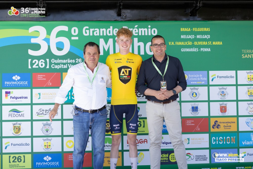 Sjoerd Spanjaard manteve a camisola amarela do Grande Prémio do Minho