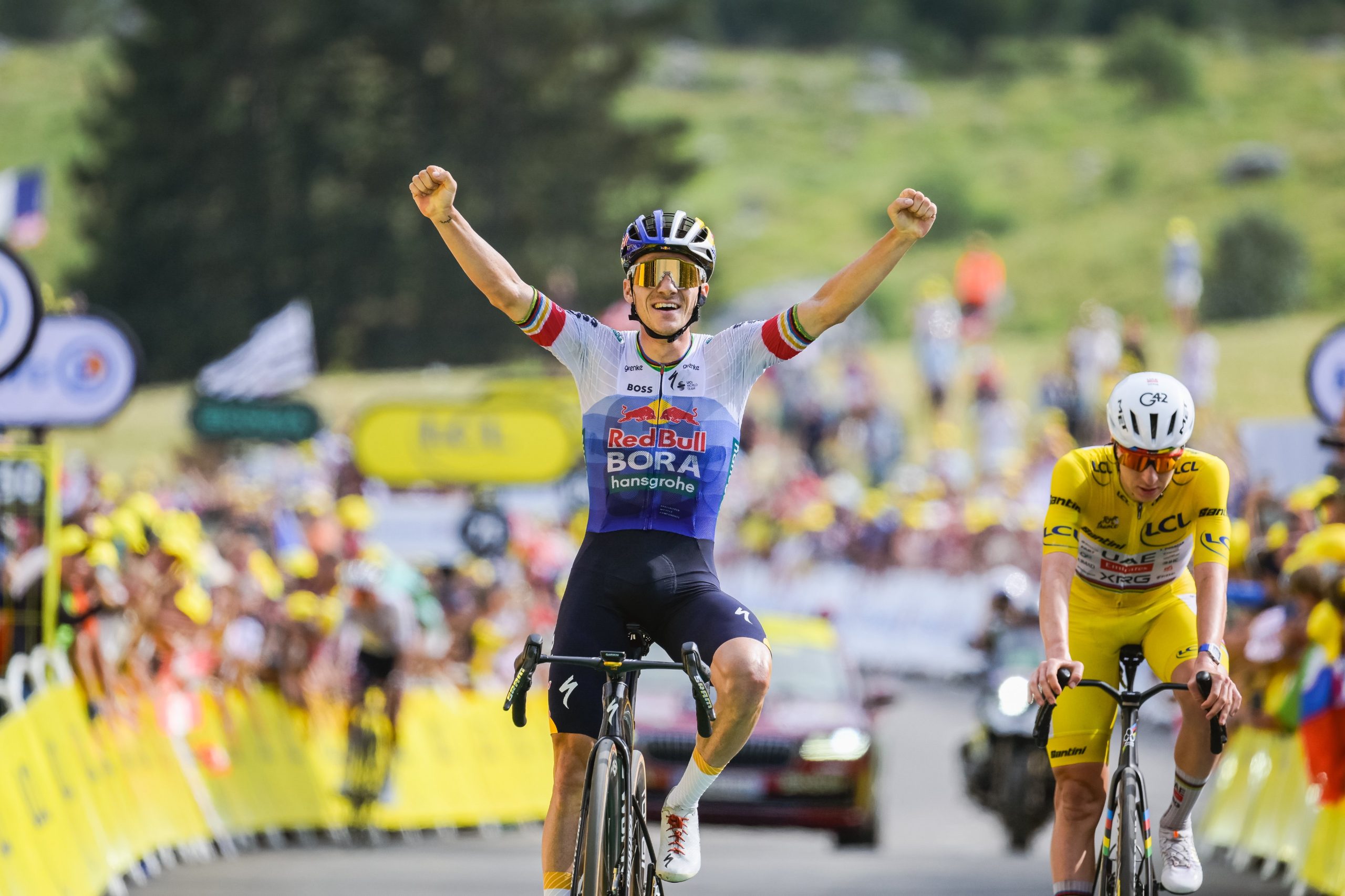 Remco Evenepoel bate Tadej Pogacar na etapa 15 do Tour de France, marcada pelo abandono de Jonas Vingegaard!