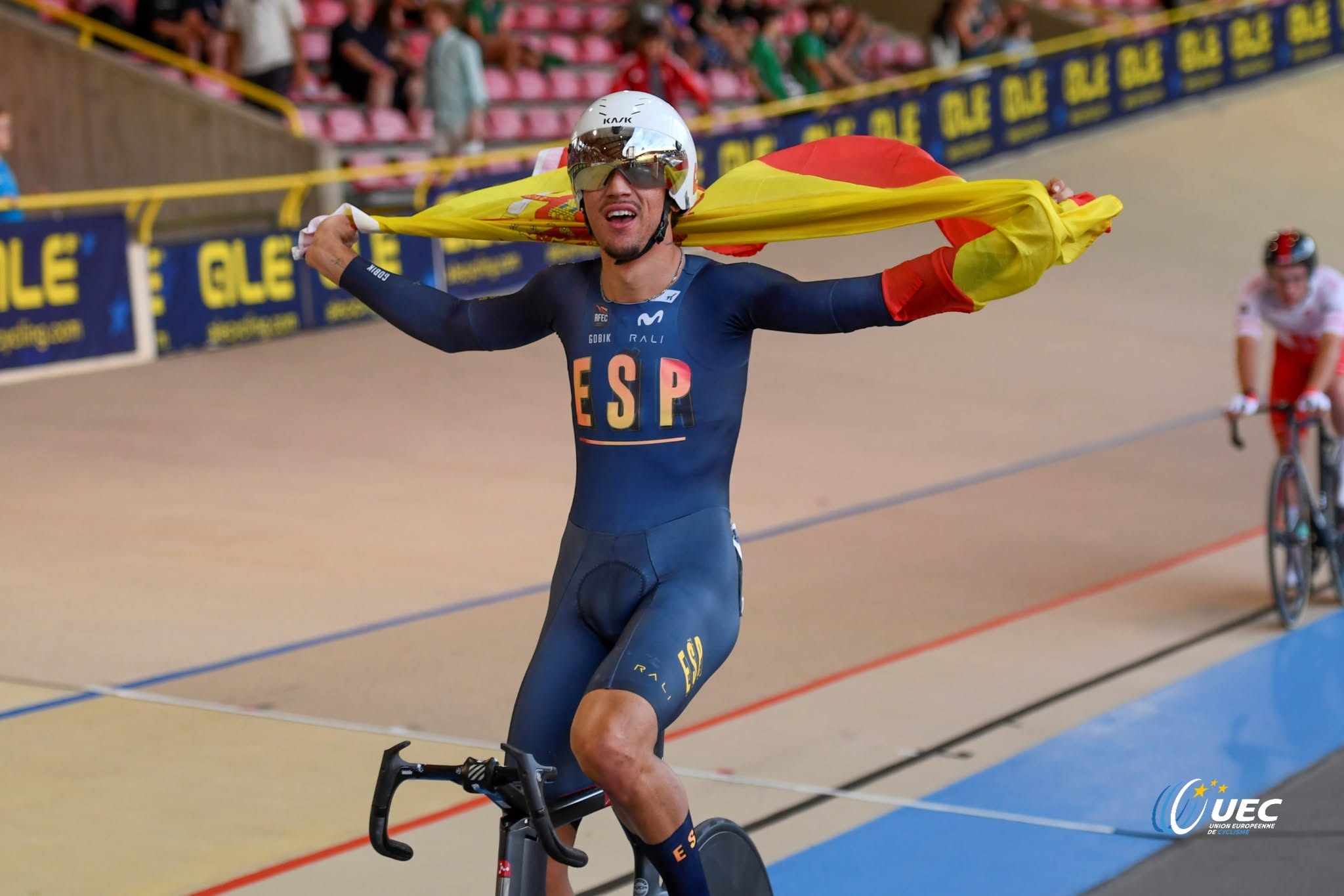 Alvaro Navas e Polina Konrad vencem Omnium Sub-23 no dia 5 dos Campeonatos da Europa de Pista!