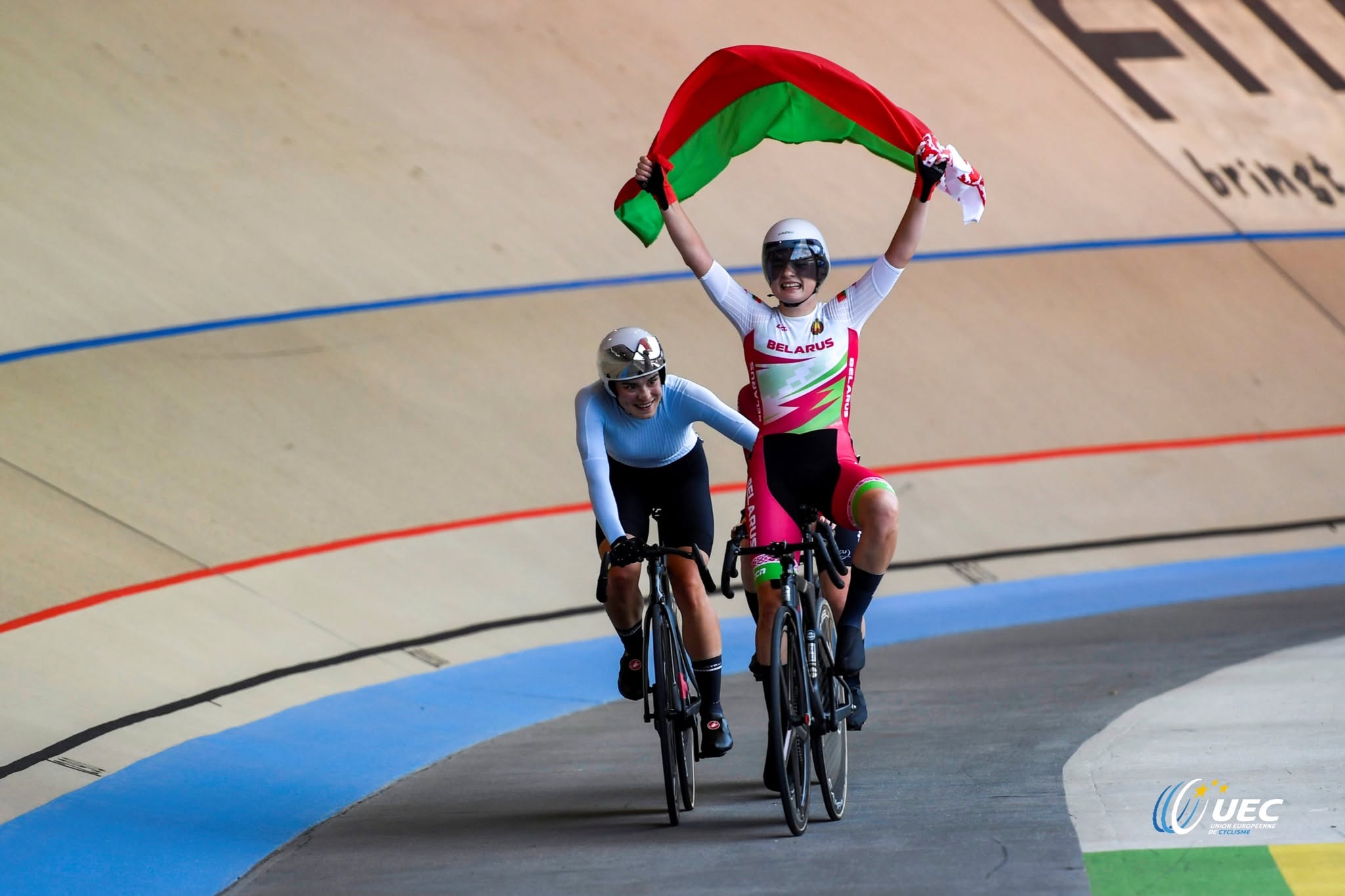 Polina Konrad conquistou a sua 2ª medalha de Ouro nestes Campeonatos da Europa no Omnium Sub-23