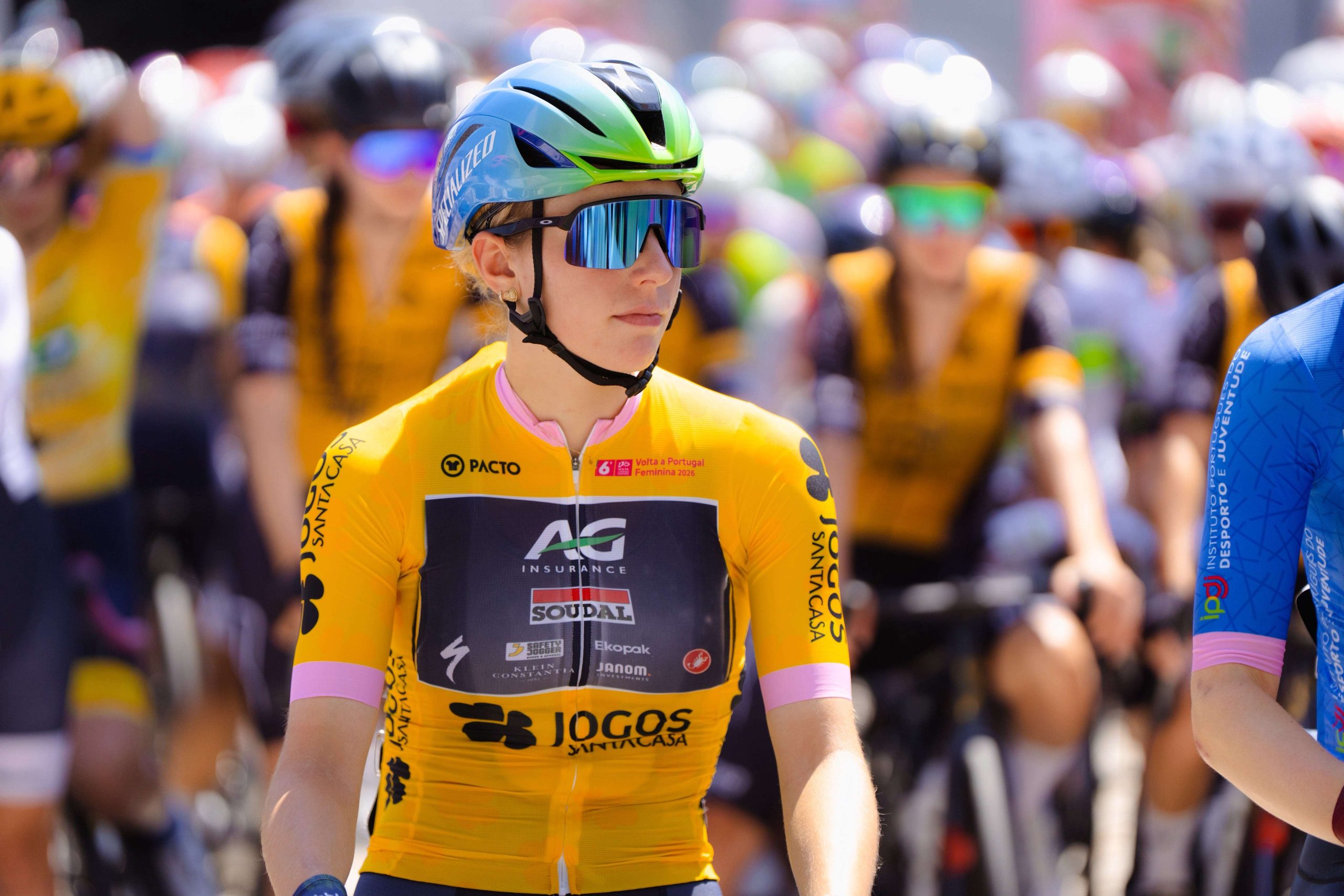 Emma Siegers manteve a camisola amarela da Volta a Portugal Feminina