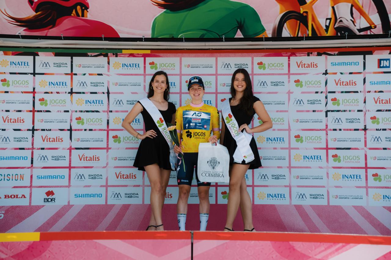 Emma Siegers manteve a camisola amarela da Volta a Portugal Feminina