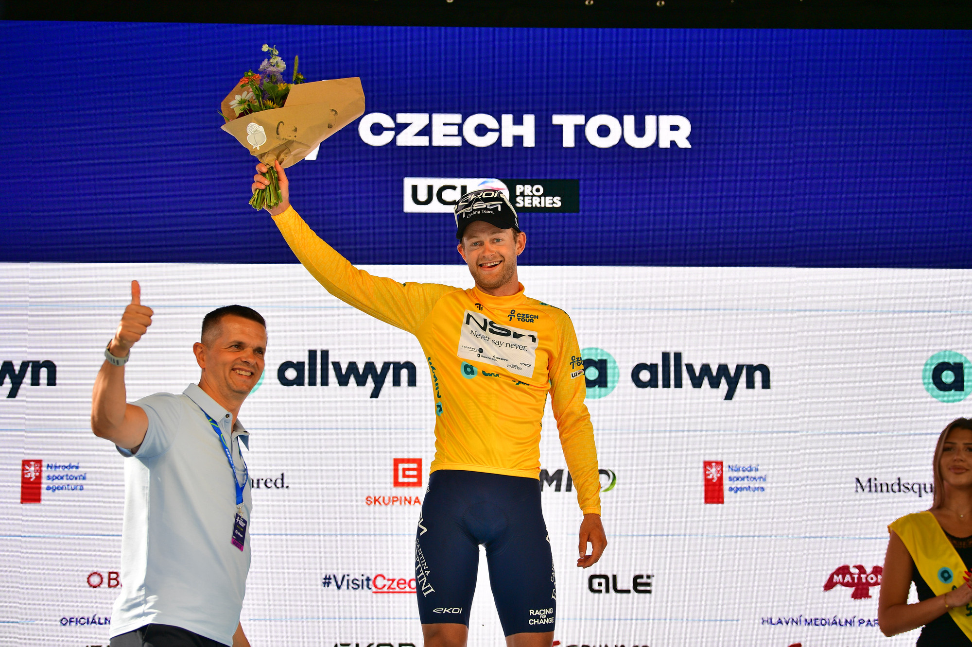 Riley Sheehan é o primeiro camisola amarela do Czech Tour