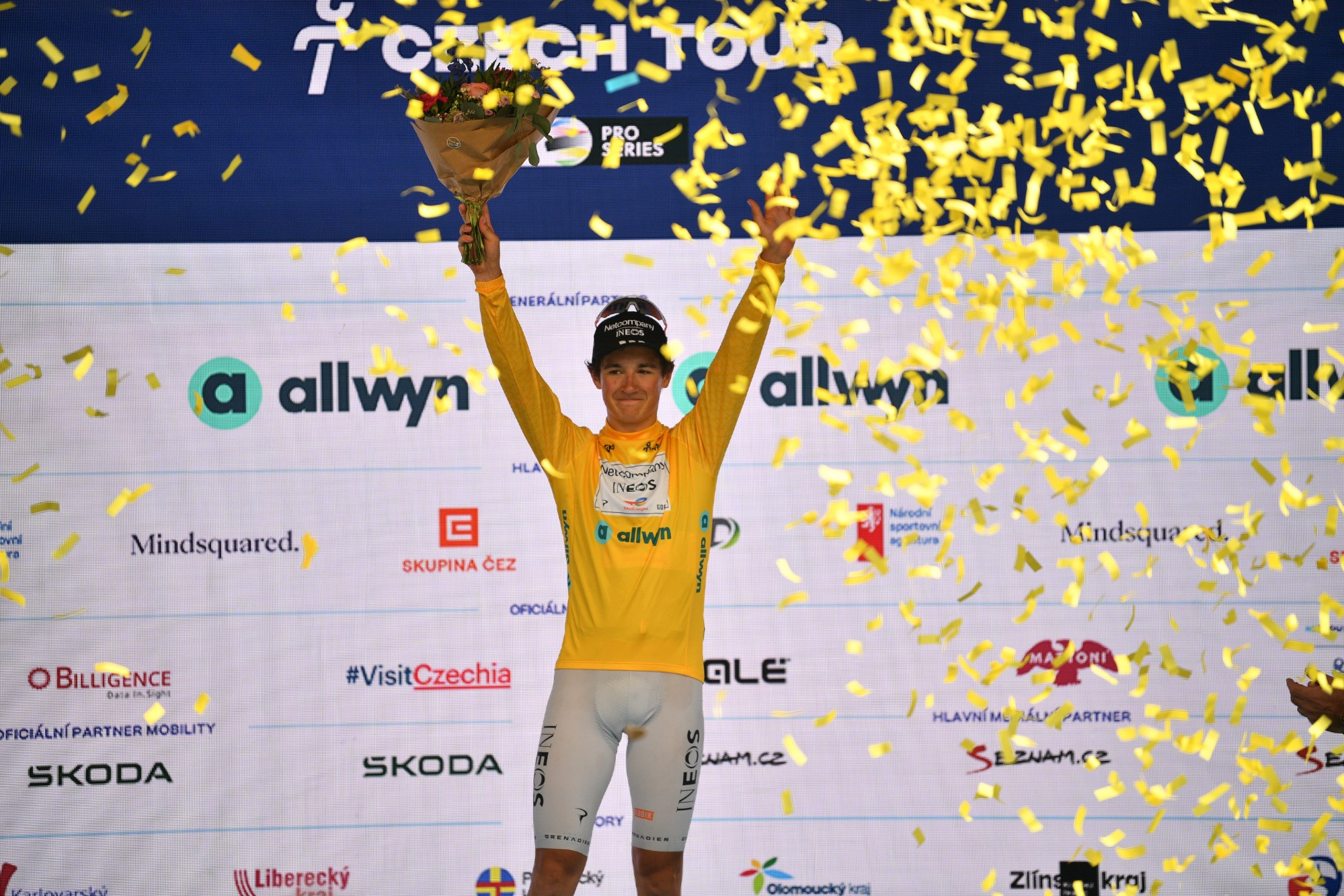 AJ August garantiu a conquista da camisola amarela do Czech Tour