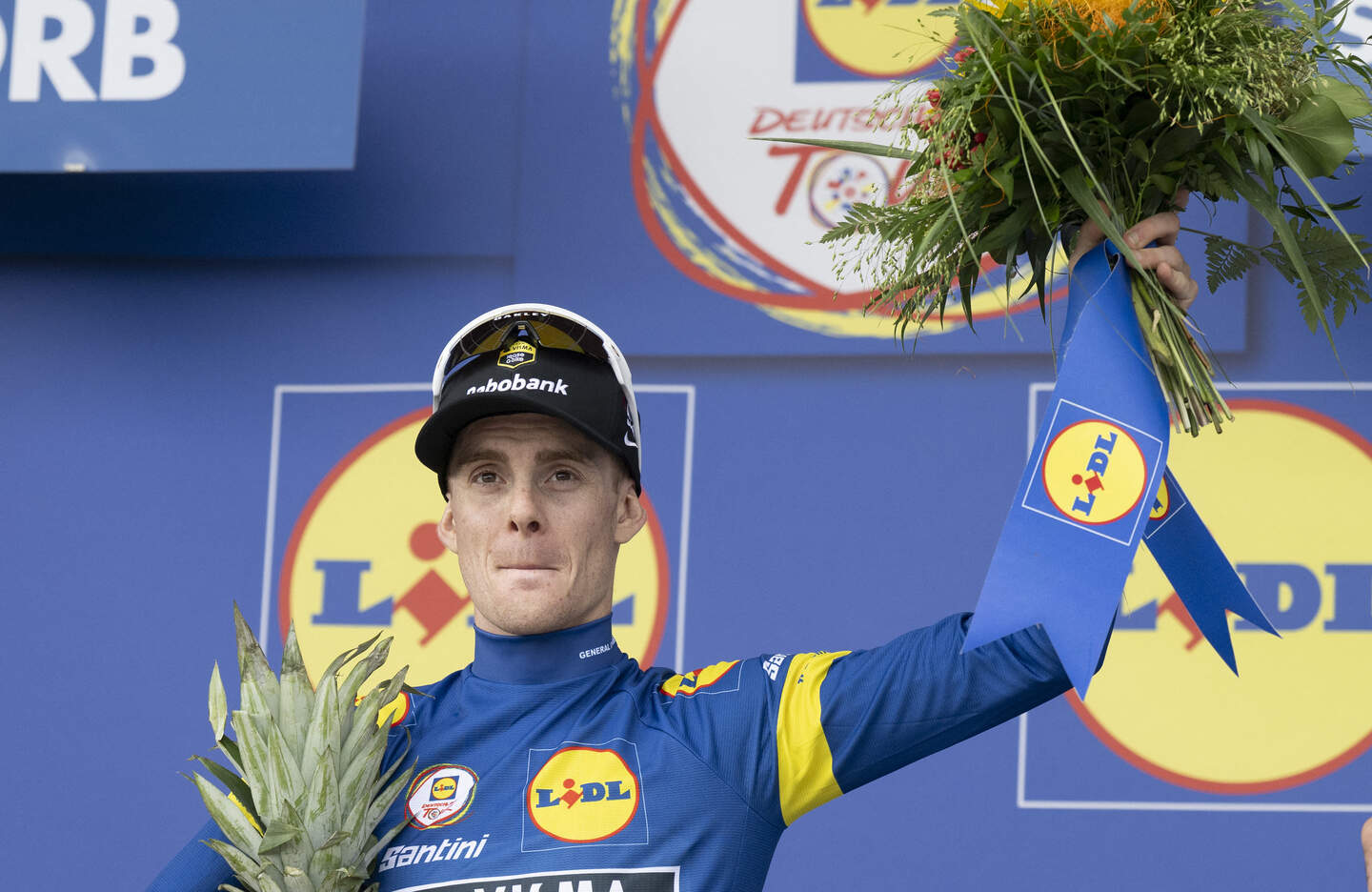 Louis Barré é o novo camisola azul do Lidl Deutschland Tour (Foto: Getty Images)