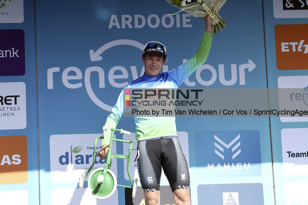 Jasper Philipsen é o novo camisola azul do Renewi Tour (Foto: Tim Van Wichelen/CV/SprintCyclingAgency©2026)