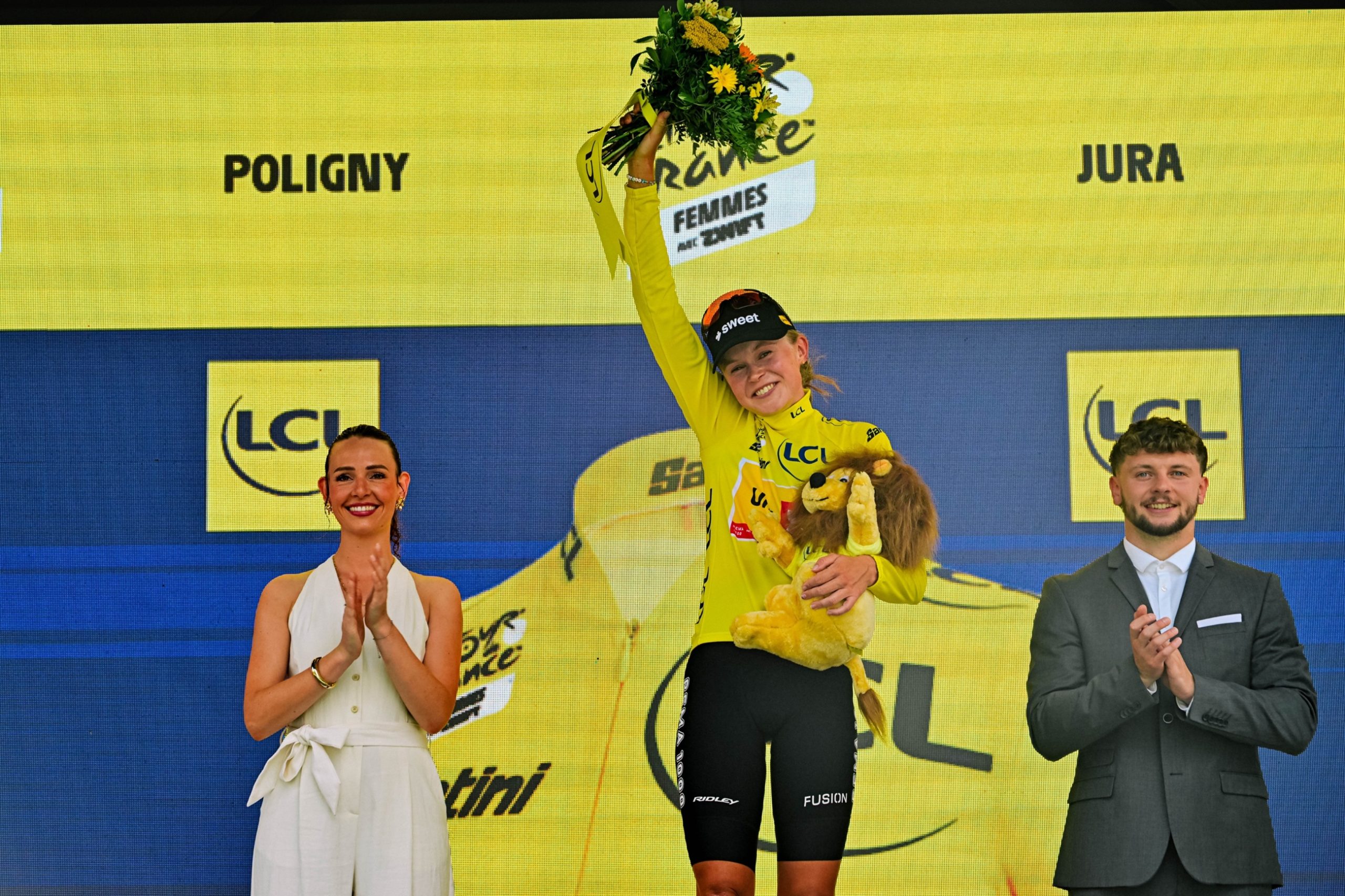 Sigrid Haugset é a nova camisola amarela do Tour de France Femmes