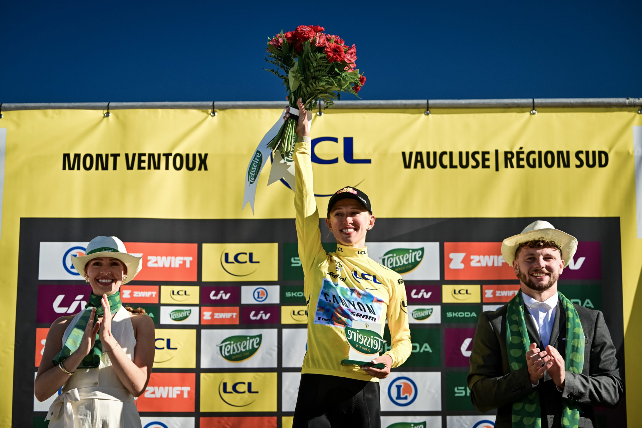 Kasia Niewiadoma é a nova camisola amarela do Mont Ventoux