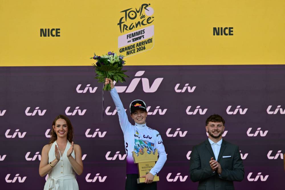 Antonia Niedermaier venceu a juventude nesta edição do Tour de France Femmes (Foto: ASO)