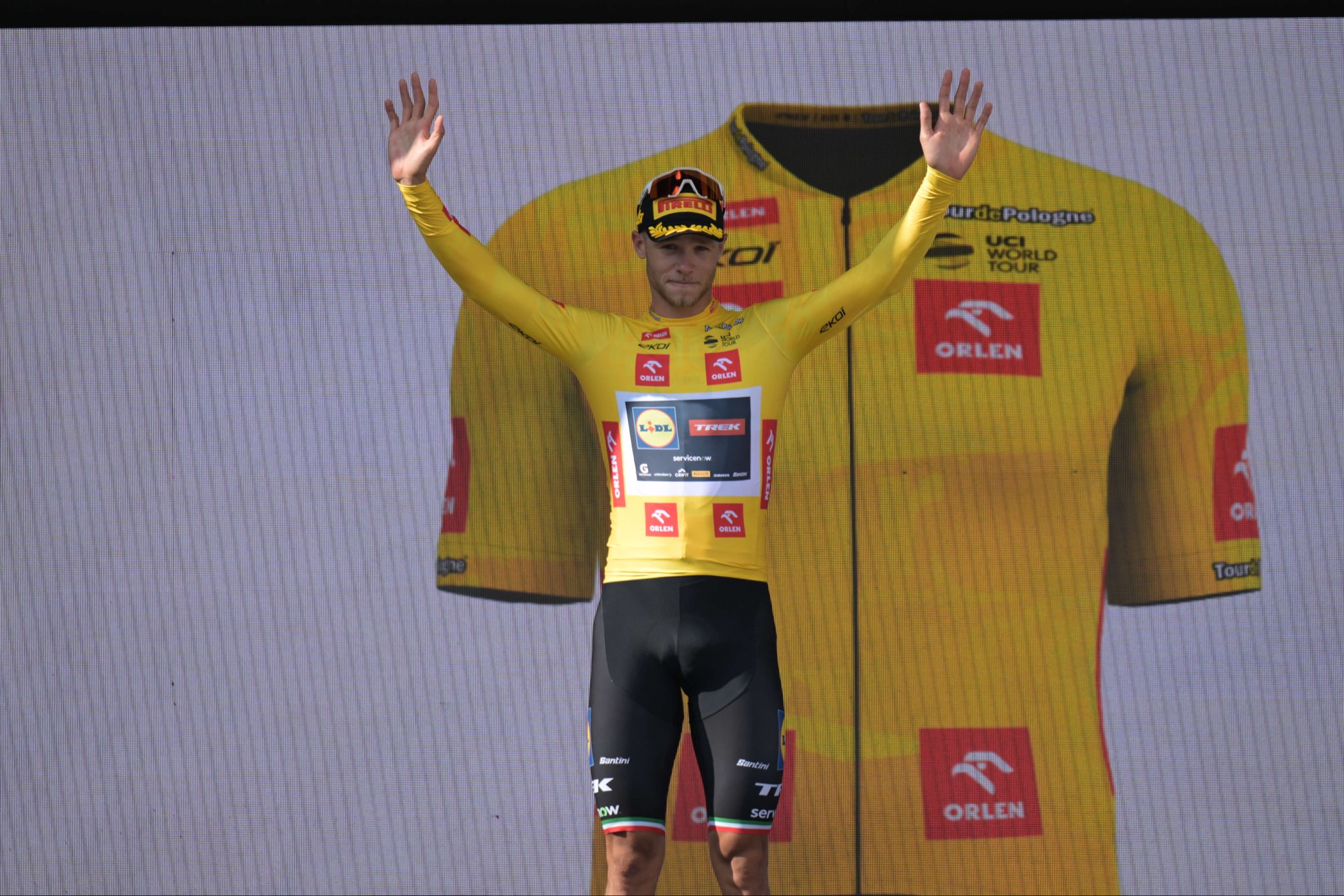 Jonathan Milan é o primeiro camisola amarela do Tour de Pologne
