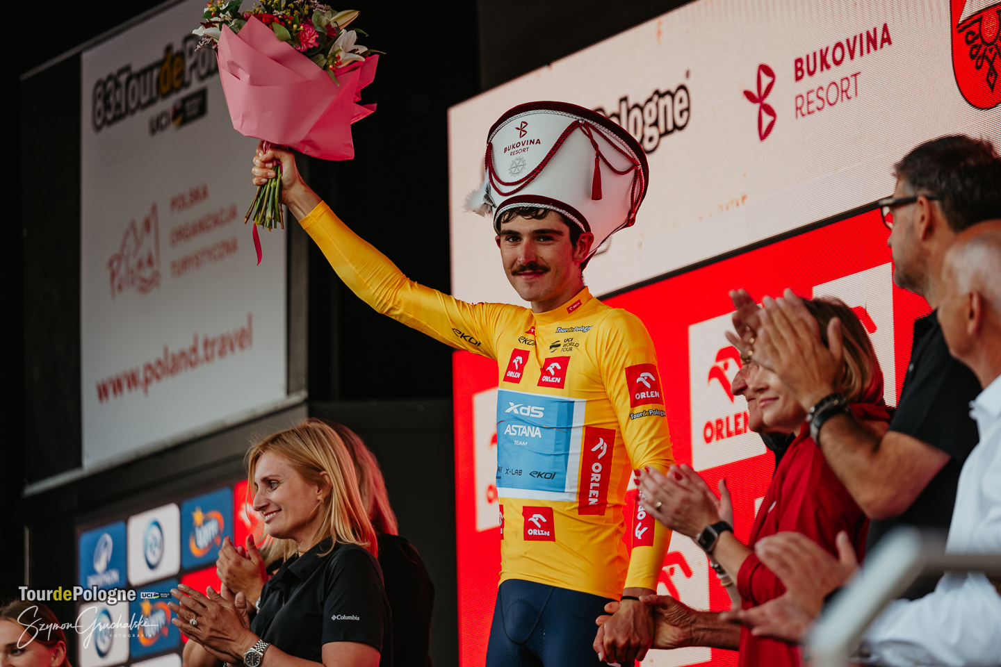 Christian Scaroni é o novo camisola amarela do Tour de Pologne