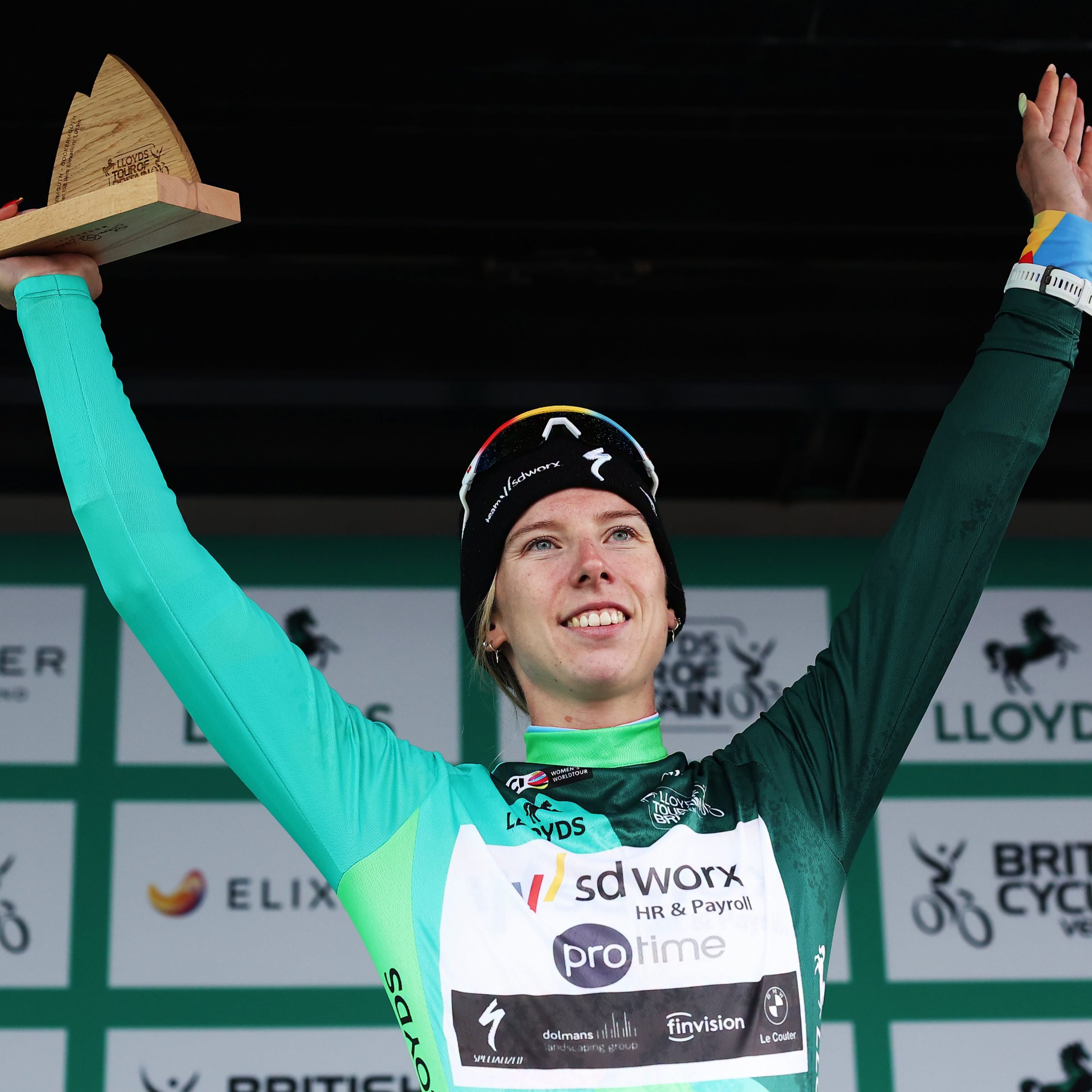 Lorena Wiebes é a primeira camisola verde do Tour of Britain Women