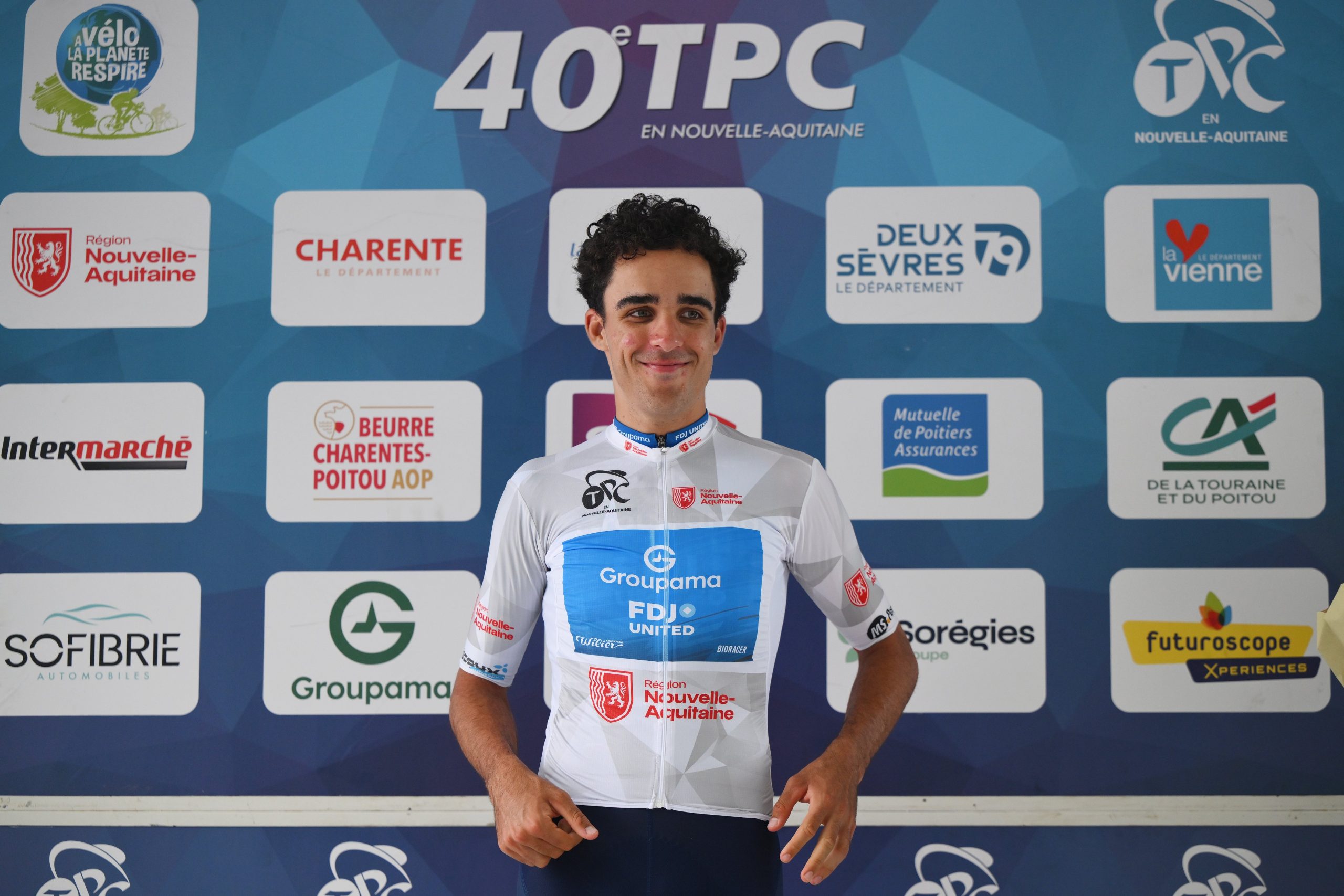 Maxime Decomble é o novo camisola branca do TPC en Nouvelle-Aquitaine