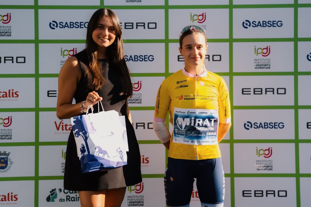 Vega Iglesias manteve a camisola amarela da Volta a Portugal Feminina Sub-19