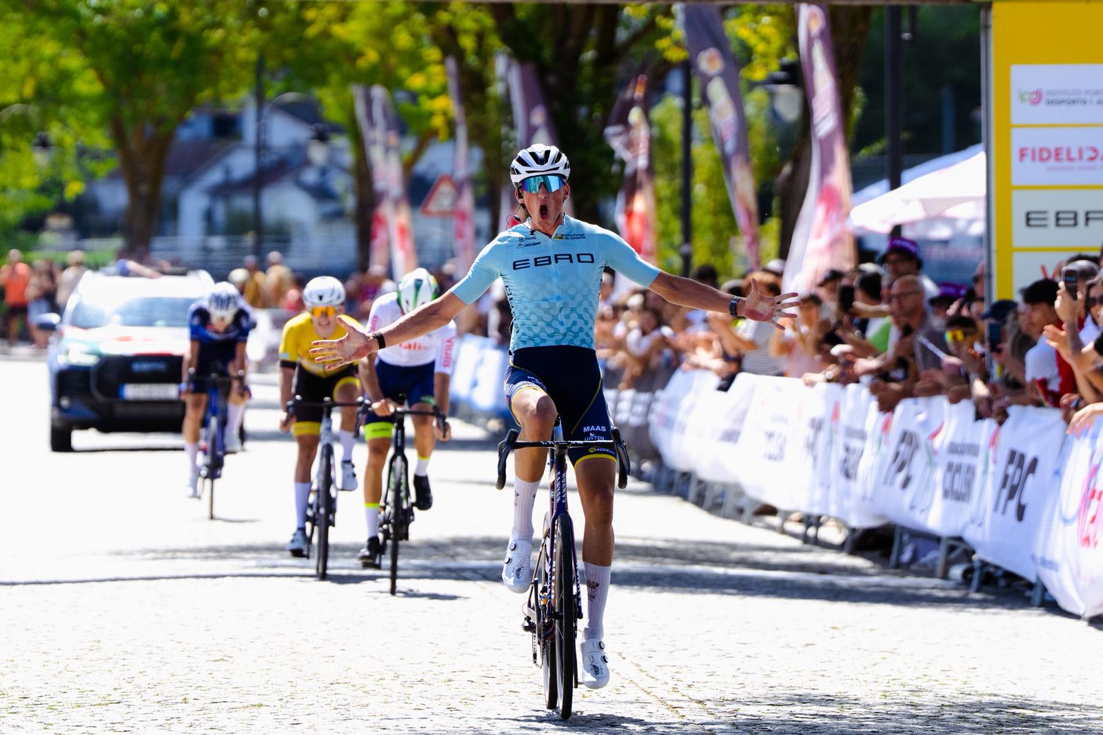 Loek Hovers bisa na etapa final e conquista a Volta a Portugal de Juniores!