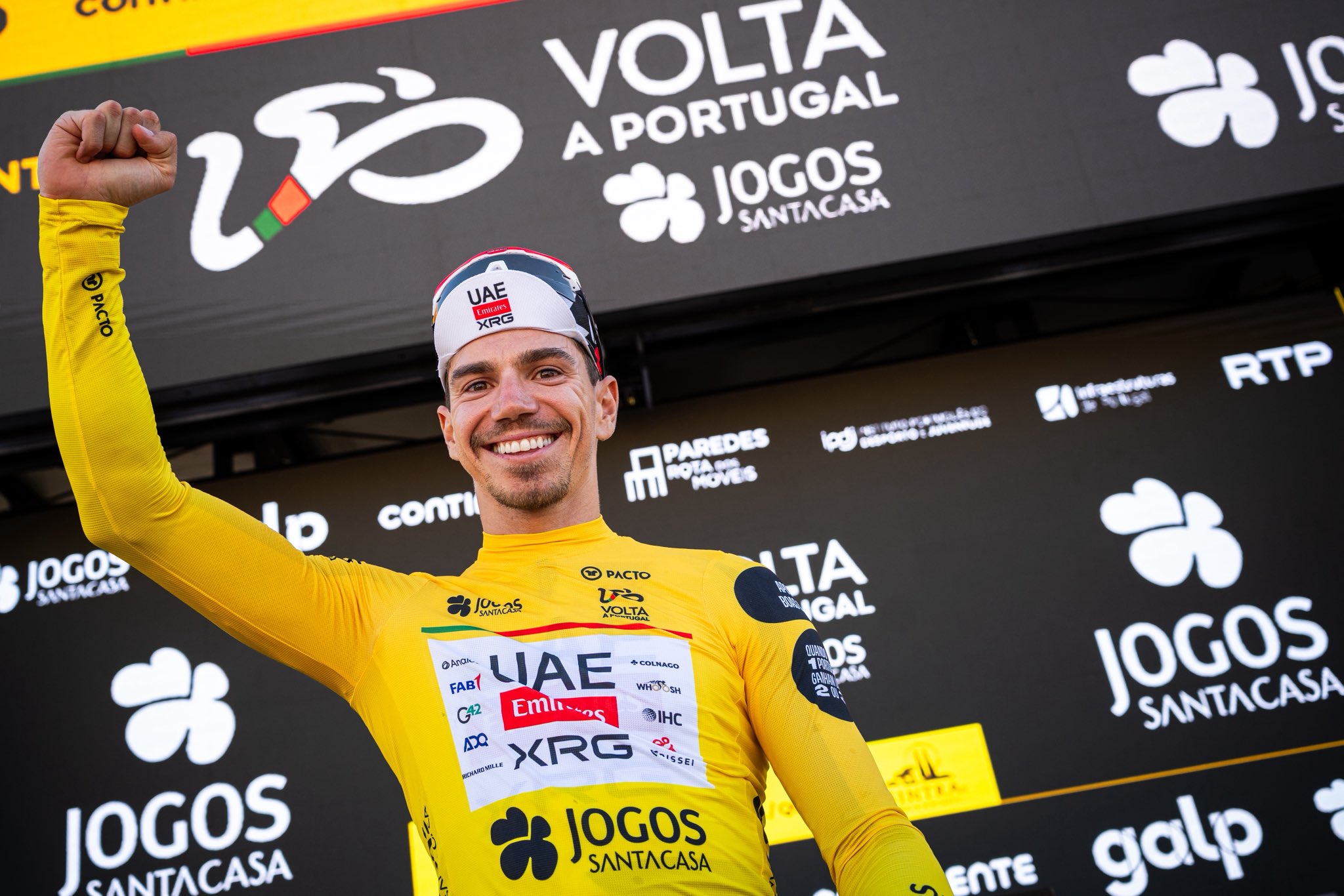 Rui Oliveira é o novo camisola amarela da Volta a Portugal