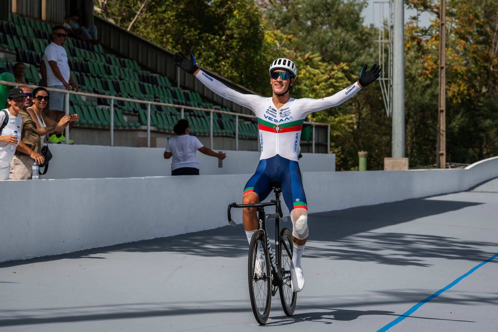 Bruno Nogueira continuou com o bom momento na Taça de Portugal de Pista em Alpiarça