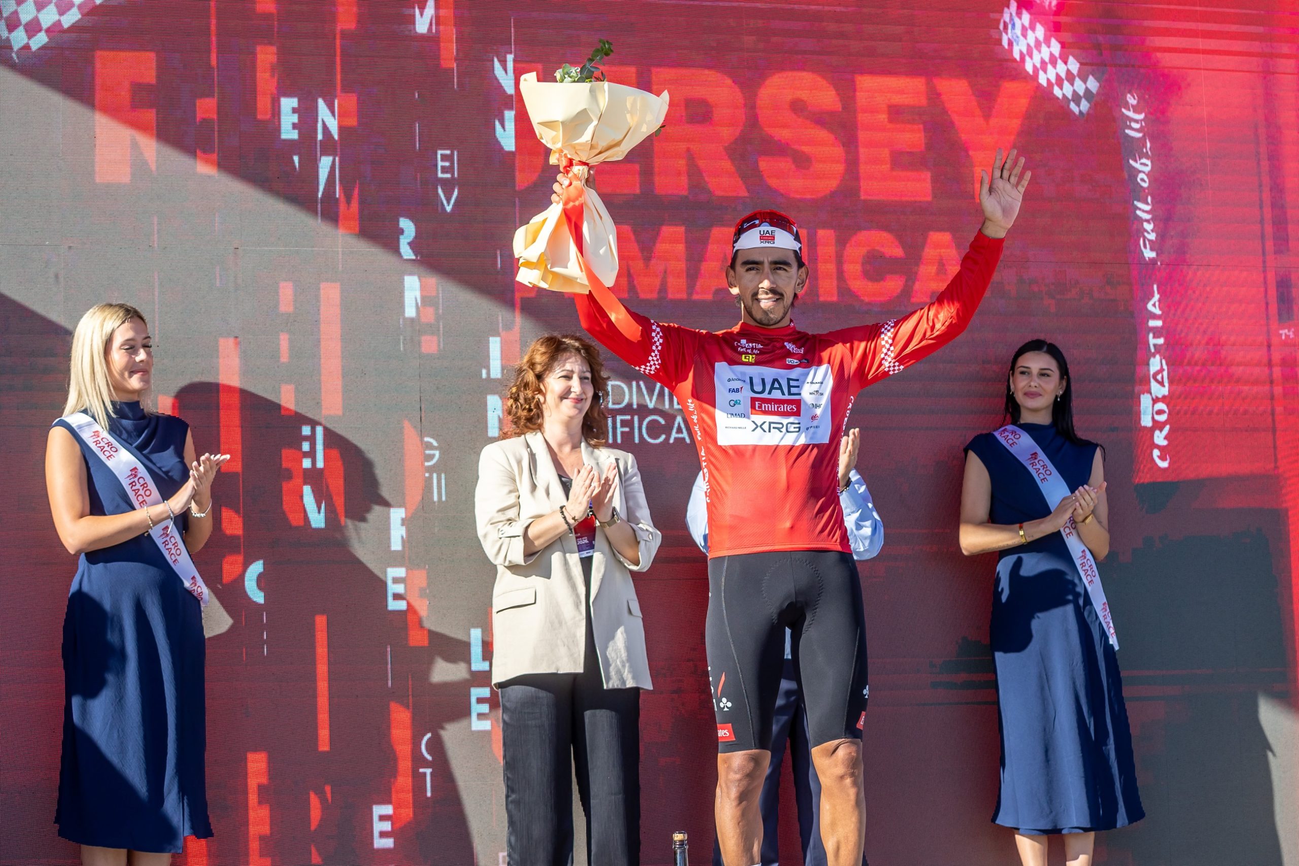 Sebastian Molano é o primeiro camisola vermelha da CRO Race