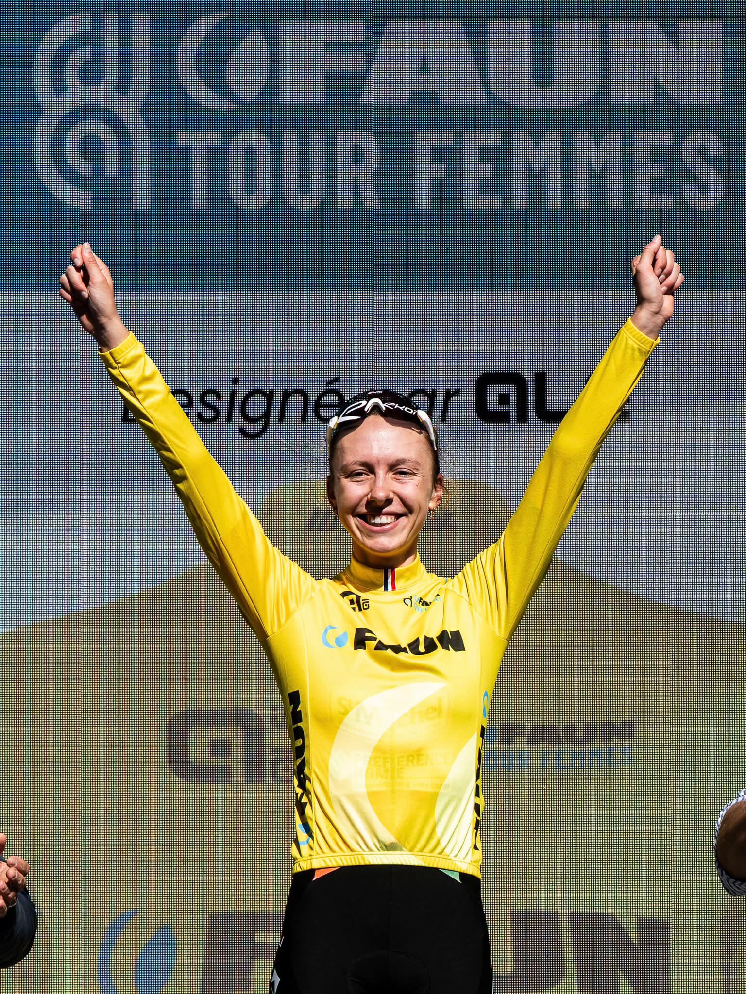 Solène Muller é a primeira camisola amarela do Faun Tour Femmes