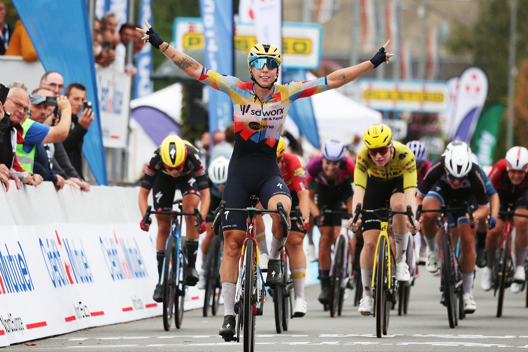 Lorena Wiebes conquista 20ª vitória da temporada na La Choralis Fourmies!