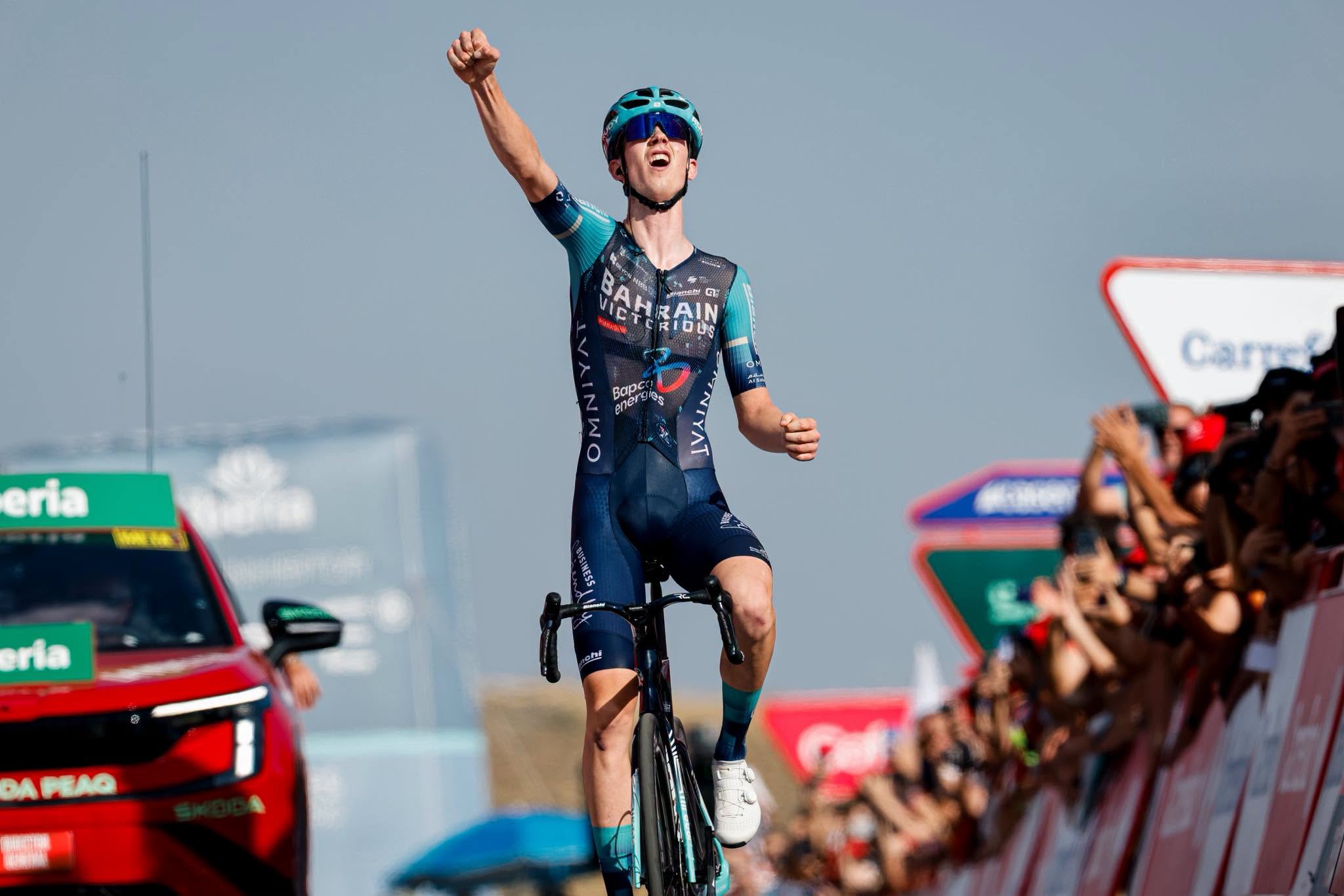 Jakob Omrzel estreia-se a vencer no World Tour na etapa 12 da La Vuelta!