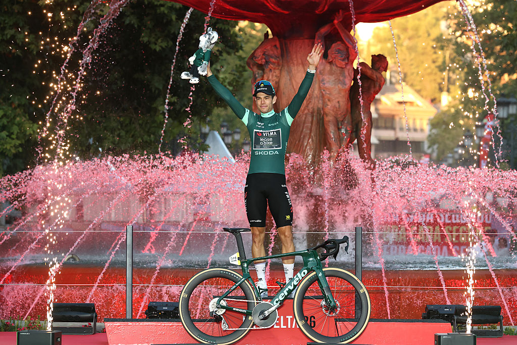 Wout van Aert garantiu a camisola verde da La Vuelta (Foto: Getty Images)