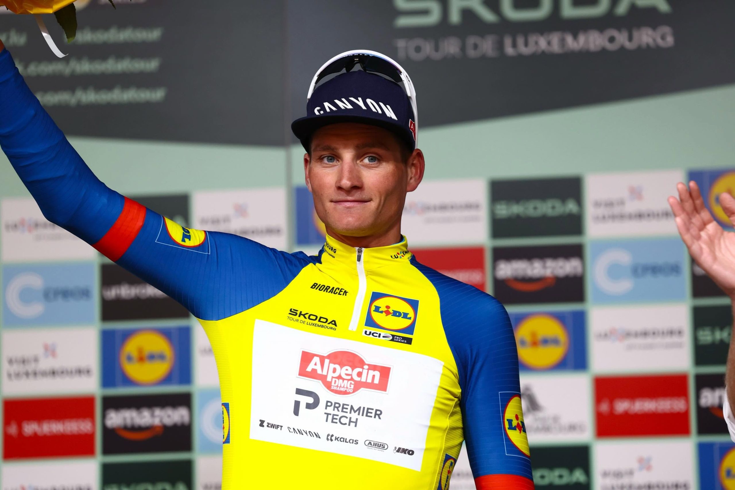 Mathieu van der Poel é o primeiro camisola amarela do Tour de Luxembourg