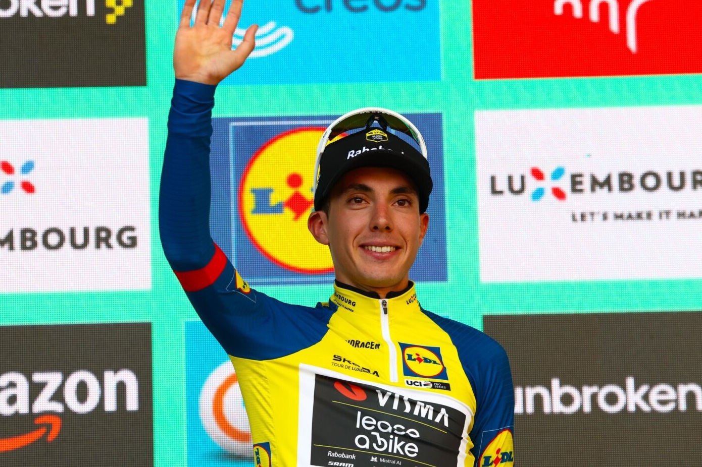 Davide Piganzoli é o novo camisola amarela do Tour de Luxembourg (Foto: Cor Vos)
