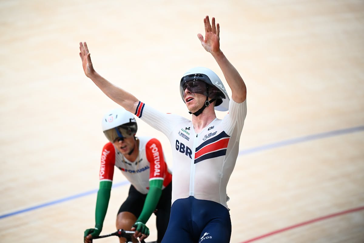 Mark Stewart conquistou o seu primeiro Título Mundial na Pista em Shanghai (Foto: UCI)