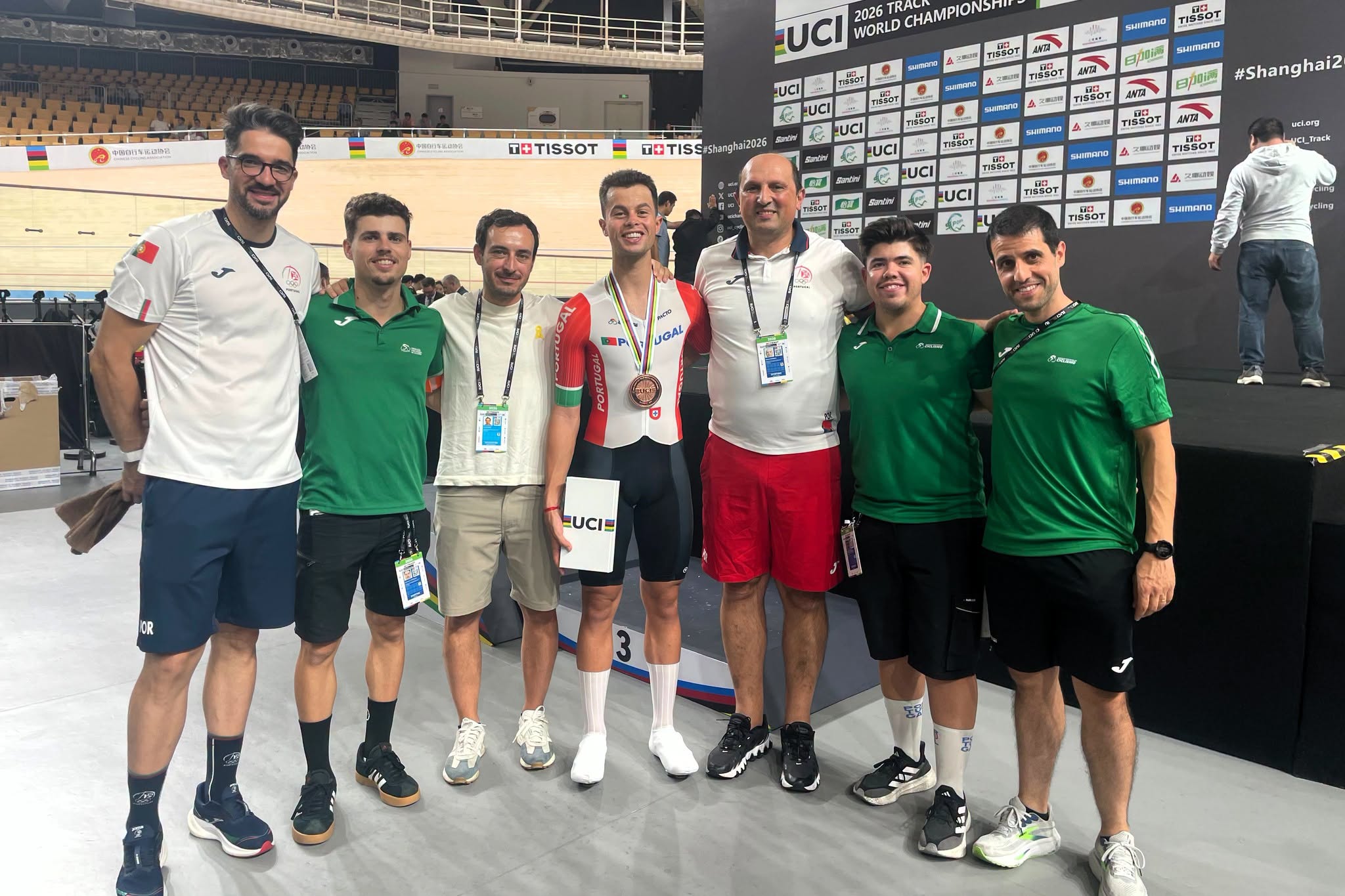 Miguel Salgueiro estreia-se nos Campeonatos do Mundo de Pista com Bronze na Corrida por Pontos!