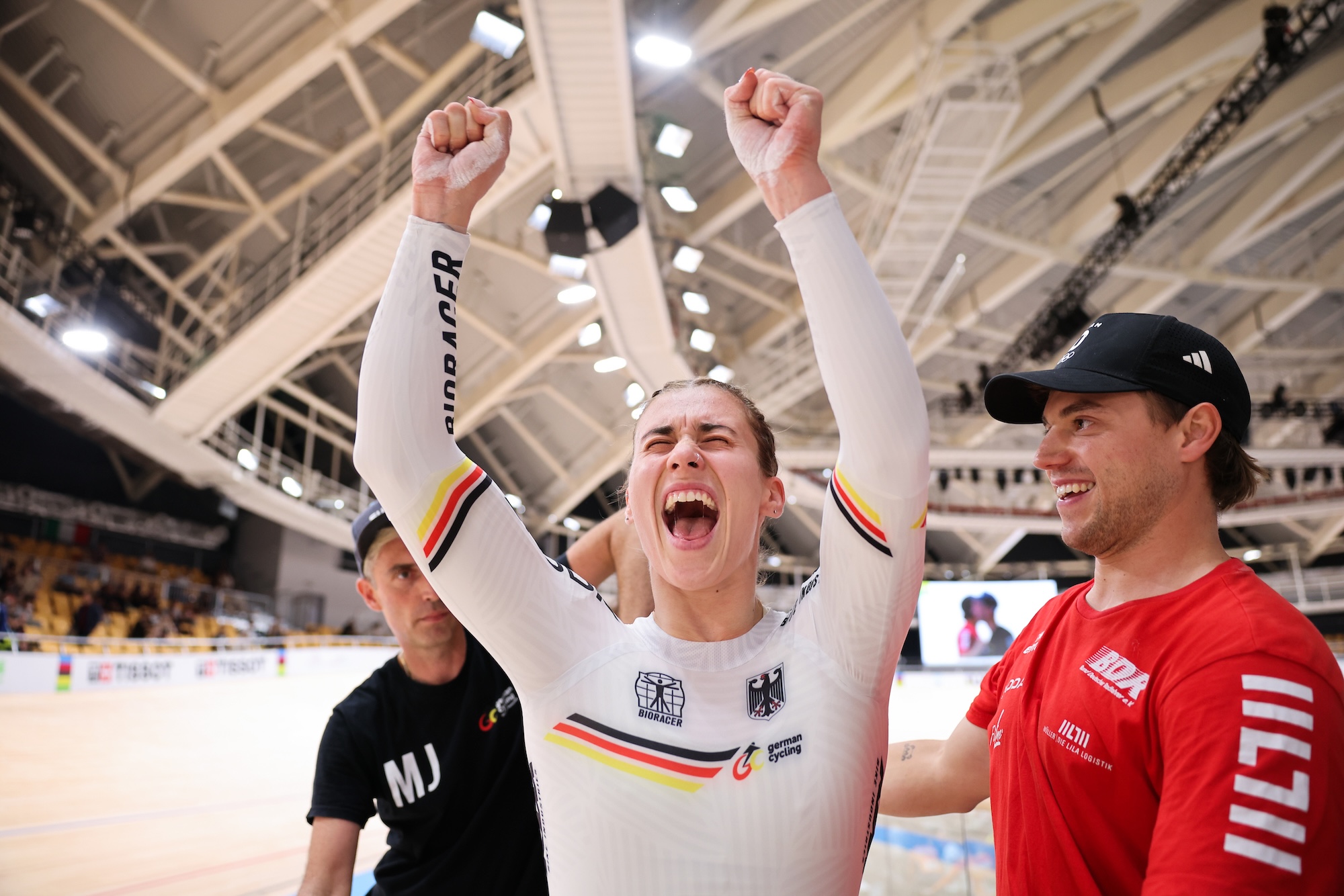 Pauline Grabosch conquistou o seu primeiro Título Mundial numa prova individual (Foto: UCI)
