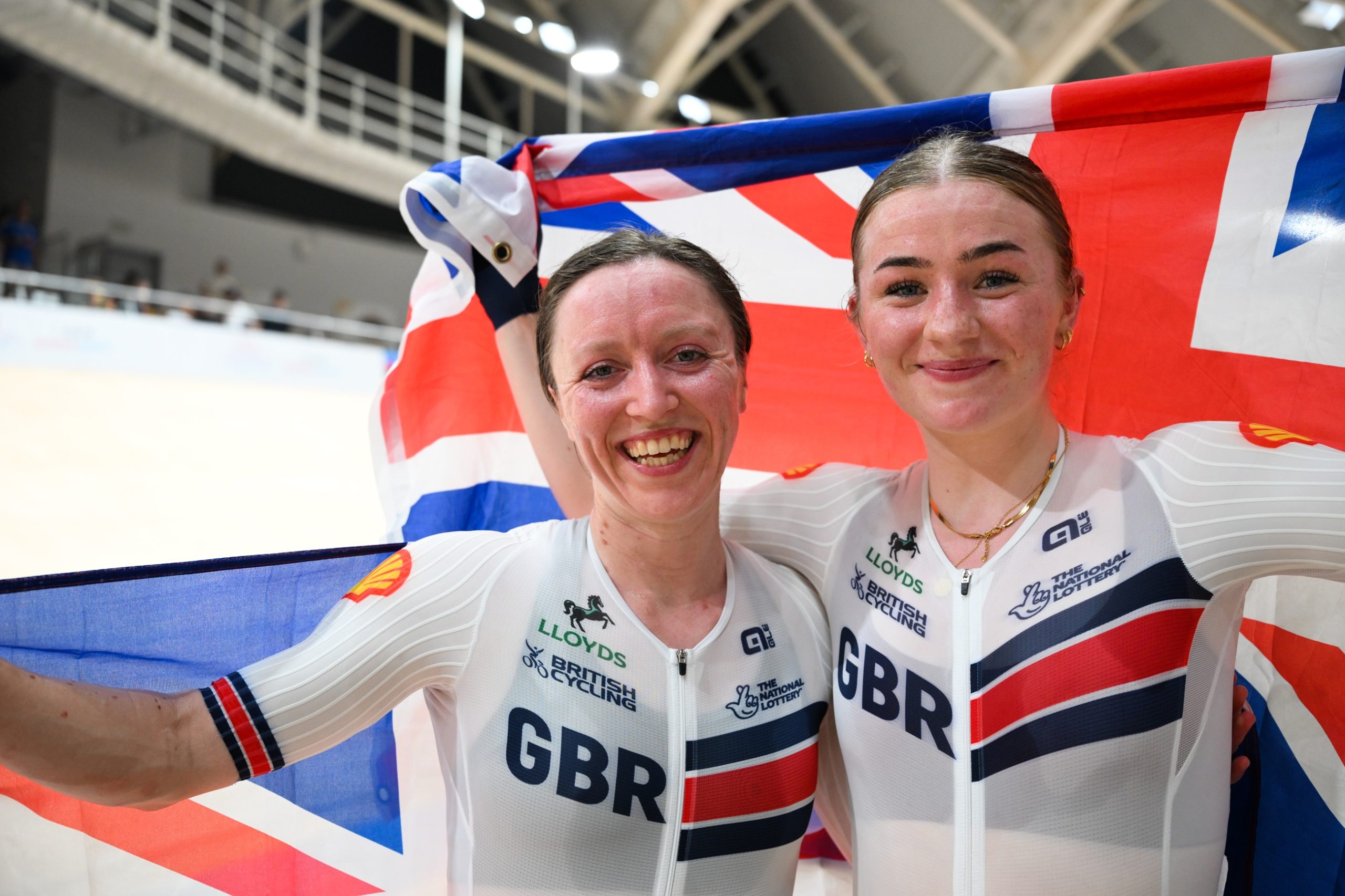 Anna Morris e Erin Boothman confirmaram o bom momento de forma com Título Mundial de Omnium (Foto: British Cycling)