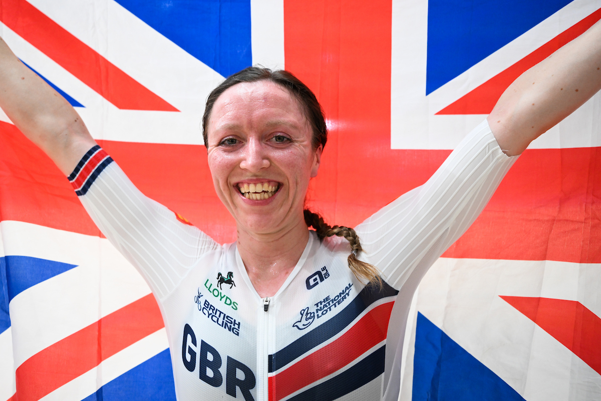 Anna Morris conquistou no mesmo ano o Omnium dos Campeonatos do Mundo e da Europa (Foto: British Cycling)