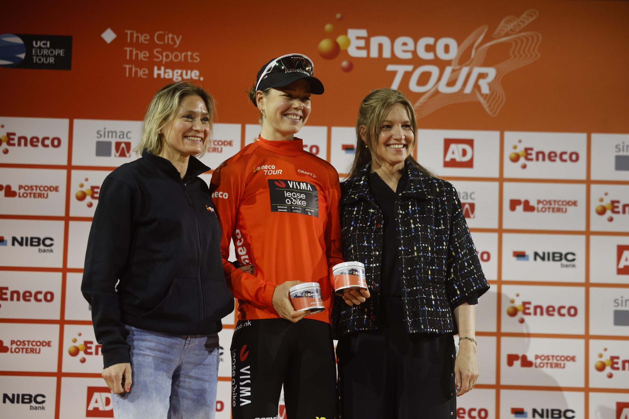 Lieke Nooijen é a primeira camisola laranja do Eneco Tour