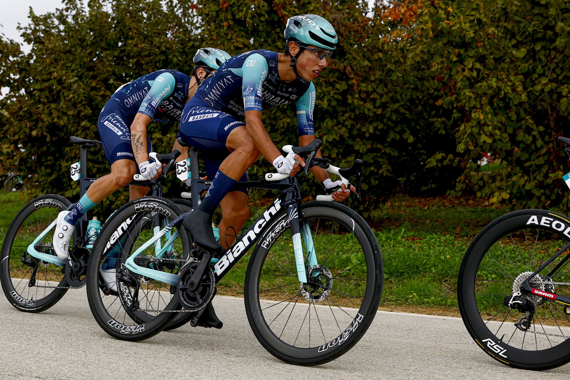 Afonso Eulálio somou 70pts UCI com um top7 na Gran Piemonte (Foto: SprintCyclingAgency)