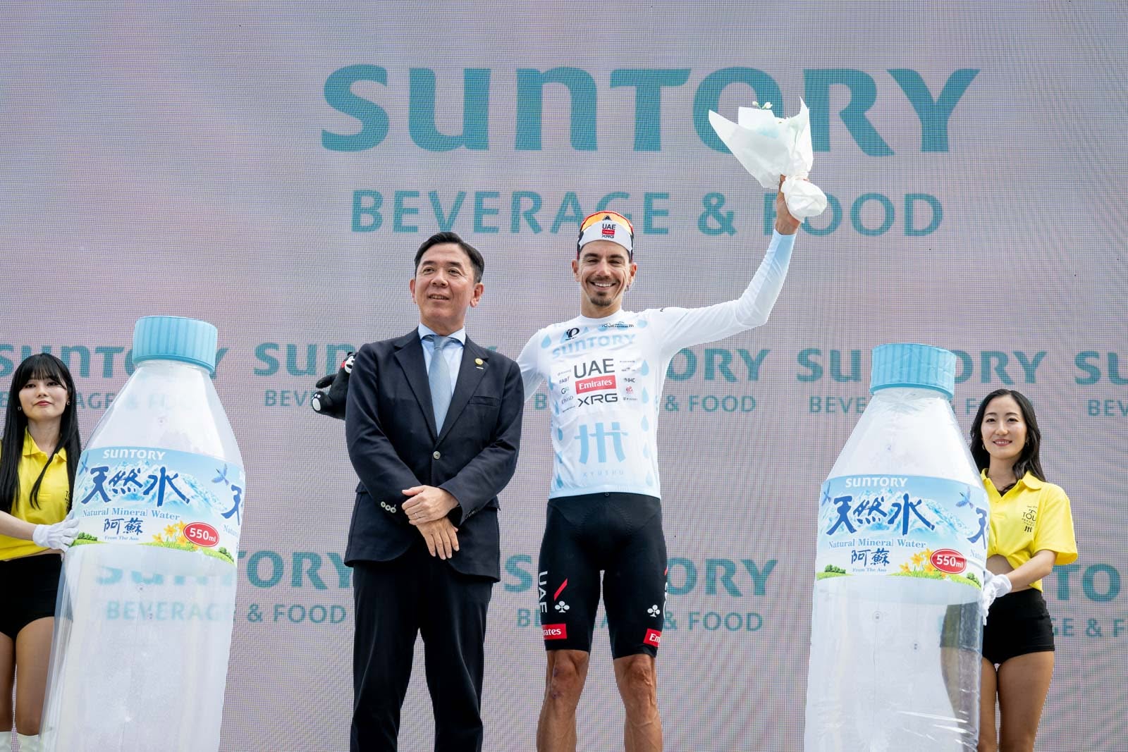Ivo Oliveira é o primeiro camisola branca do Tour de Kyushu