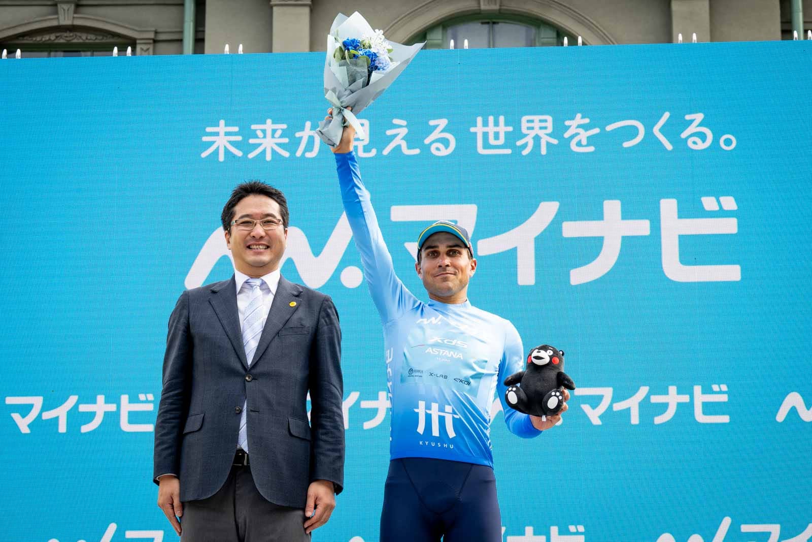 Matteo Malucelli é o primeiro camisola azul do Tour de Kyushu