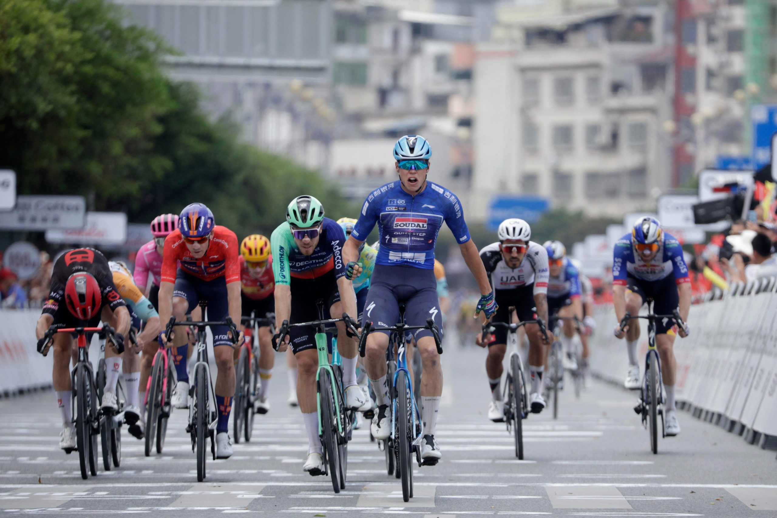 Paul Magnier bisa na etapa 4 e regressa à liderança do Tour of Guangxi!
