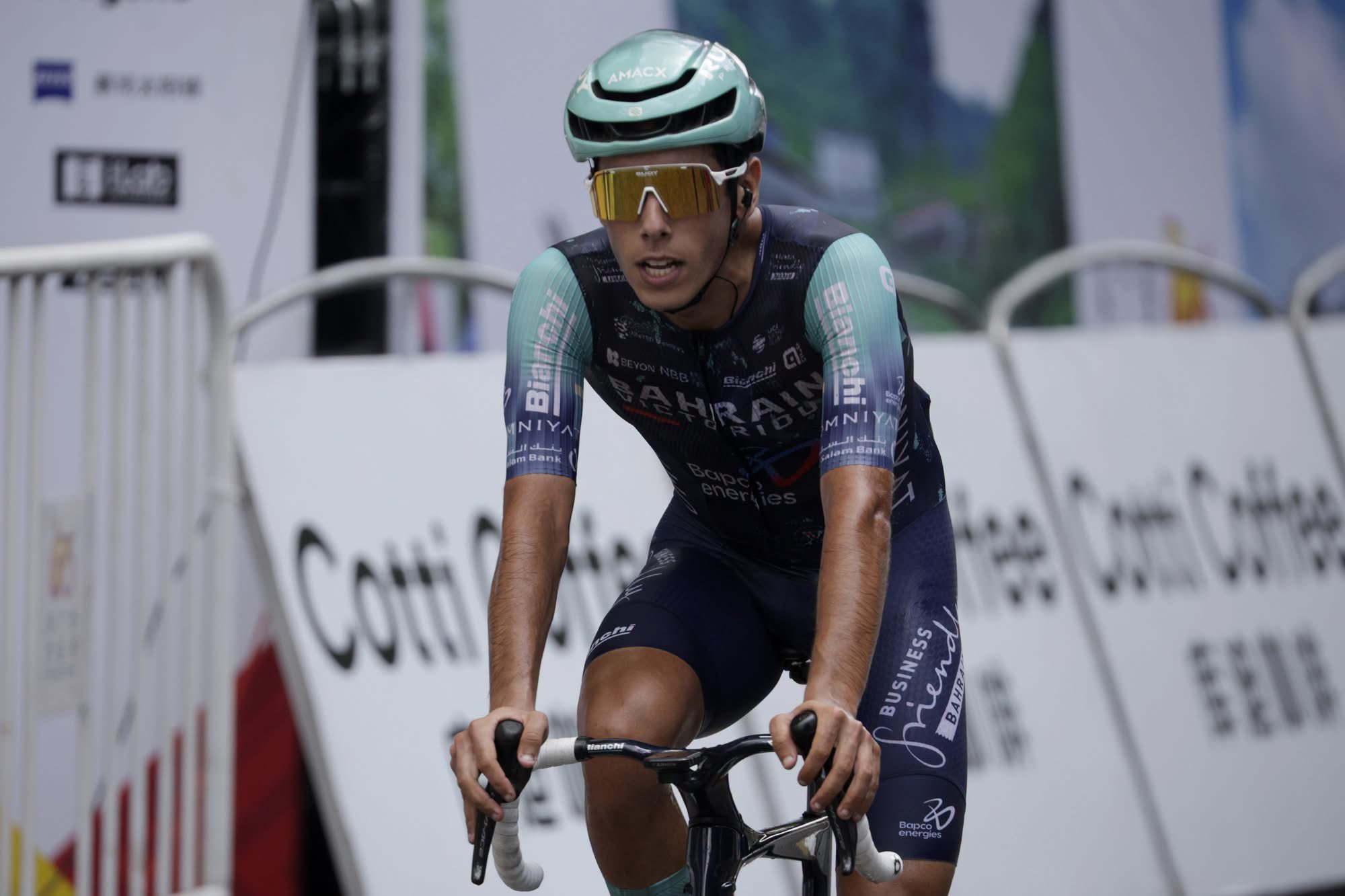 Afonso Eulálio fechou a temporada com um top8 no Tour of Guangxi (Foto: SprintCyclingAgency)